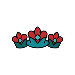 abstract floral background