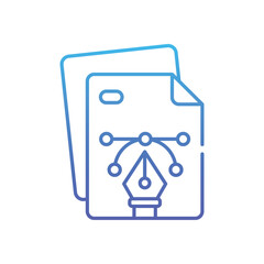 Digital Artwork Vector icon