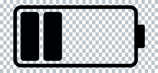 Battery charge call icon.