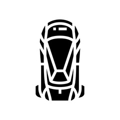 hydration hiking backpack glyph icon vector illustration