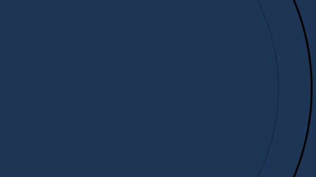 4k transition dark blue double circle swoosh transparent