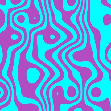 Flowing organic plasma shapes in cyan and magenta hues with hypnotic undulating motion. Great for abstract video loops, streaming overlays, and psychedelic visual experiences.