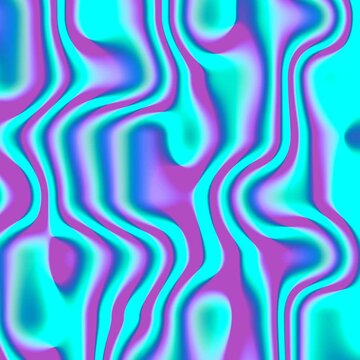 Hypnotic blob plasma animation in vibrant blue and purple with flowing organic shapes. Perfect seamless loop for VJ sets, streaming backgrounds, and abstract visual content.
