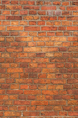 Detail of a texture of an old brick wall