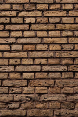 Obraz premium Detail of a texture of an old brick wall
