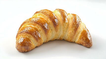 A piece of crossiant in ultra realistic