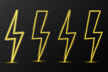 Bright neon thunder flash flickers dynamically, sparking futuristic digital aesthetic. Surging electrical beams cascade swiftly, illuminating mystic storm landscapes. Thunderbolt glow vibrates