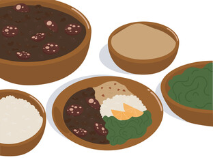 Traditional Brazilian dish 