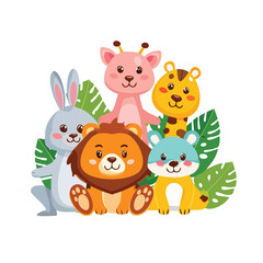 animals in the forest