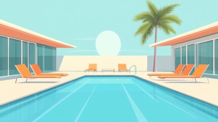 Poolside Relaxation Oasis