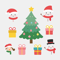 santa claus with gifts