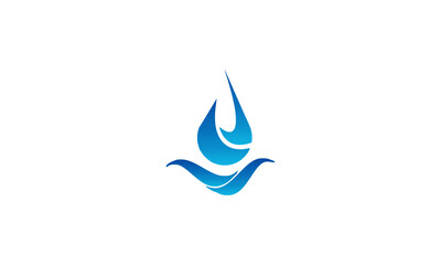 water drop logo
