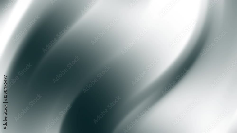 Aufkleber a series of soft, flowing abstract shapes in shades of gray and white, creating a smooth, ethereal v