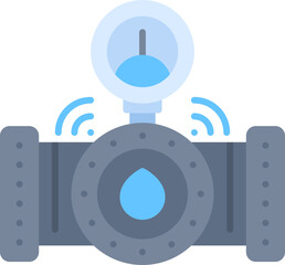 Smart irrigation icon