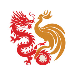 Create vector designs for Chinese Language Day featuring calligraphy, lanterns, dragons, tea sets, T-shirts, stickers, posters, and animated GIFs. Use solid colors, no gradients, with unique styles.