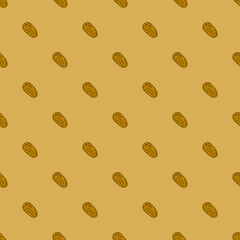 Dry dates pattern background. doodle dates pattern background. dates fruit illustration for packaging.