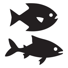 Fototapeta premium vector illustration of fish