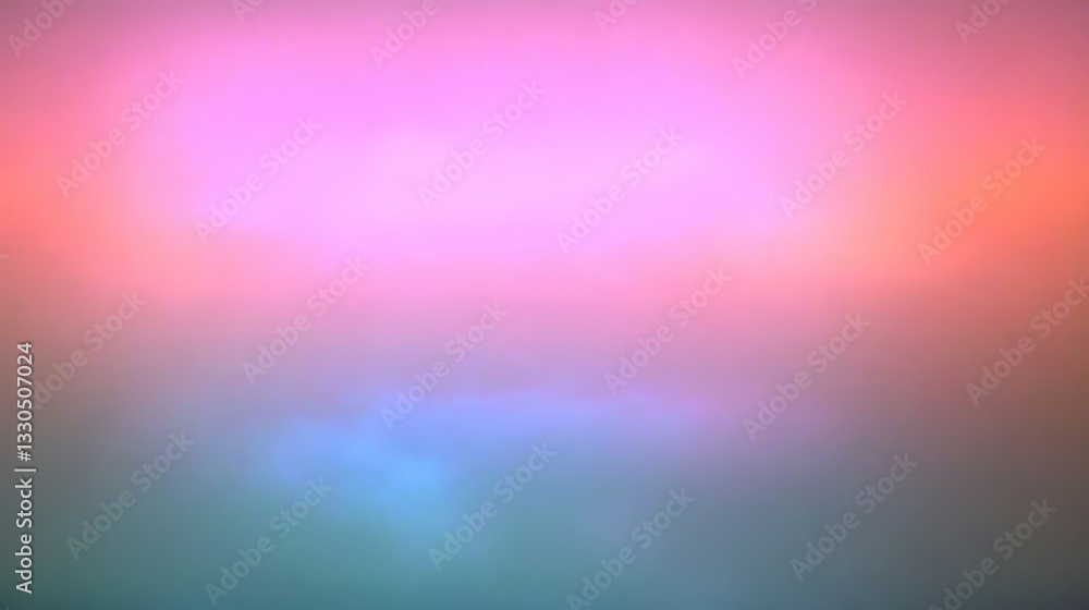 Aufkleber abstract pink hue gradient for spring design projects with calm pastel tones perfect for easter them