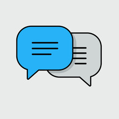 Minimalist Flat Vector Icons Set – Business, Security, Communication & Growth Symbols