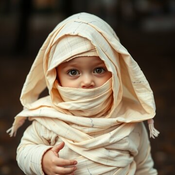 ni&ntilde;o ni&ntilde;a infante disfrazado disfraz