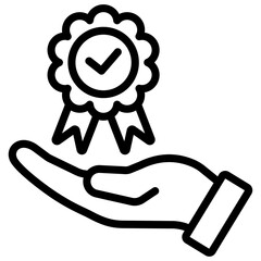 Benefits Outline Icon