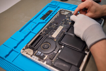 Cleaning a circuit board is vital in electronics repair for ensuring quality and precision