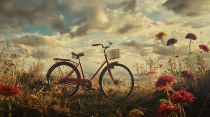 Naklejka premium World Bicycle Day Concept