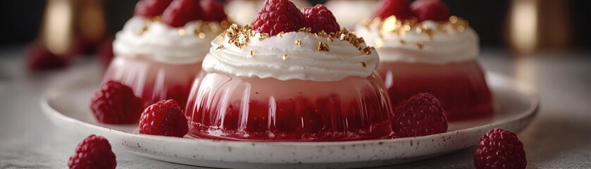raspberry dessert, elegant and delicious raspberry dessert, layered raspberry dessert, creamy raspberry dessert, gourmet dessert, dessert with raspberries, raspberry mousse, raspberry jelly.