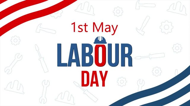 Celebrating International Labour Day with a Strong Hand Holding a Wrench