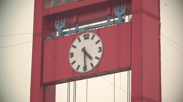 Minimalist Close-Up Video Still of Ampera Bridge &ndash; Modern Cinematic Asset
