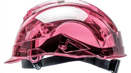 Fototapeta premium Plastic Safety Helmet, Isolated for Protective Gear 