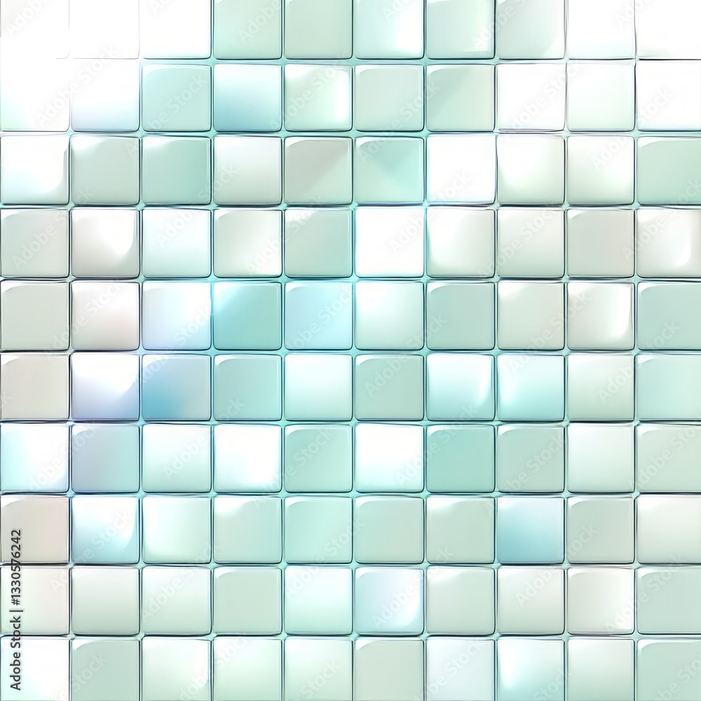 Poster abstract tile background with a pearl-like sheen creating a minimalist aesthetic and calming effect