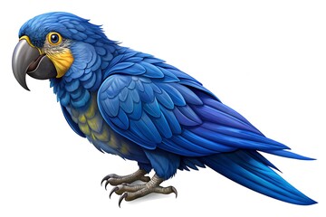Obraz premium blue and yellow macaw ara ararauna