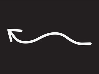 creative set of hand-drawn arrows curved, straight, looped, zigzag, and spiral arrows. infographics, marketing presentations, and social media visuals. sketch aesthetic branding, UI/UX wireframes