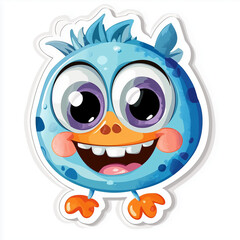 Cute Little Monster Sticker