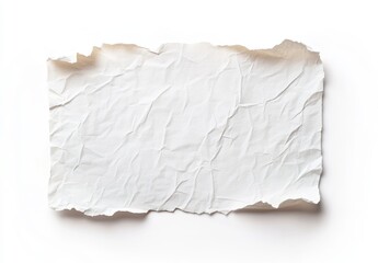 Obraz premium White piece of paper. Realistic A4 blank paper note template with soft shadows isolated on white background.