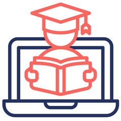 Online Learning Icon