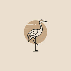 Minimalist Flat Animal & Bird Logo Set – Modern Vector Design Collection