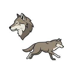 Minimalist Flat Animal & Bird Logo Set – Modern Vector Design Collection