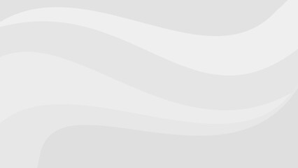Smooth and clean vector background illustration, abstract light gray white wave lines curved elegant luxury texture