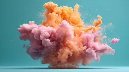 Swirling Ink Explosion Underwater - Mesmerizing Abstract Liquid Art in Extreme Slow Motion