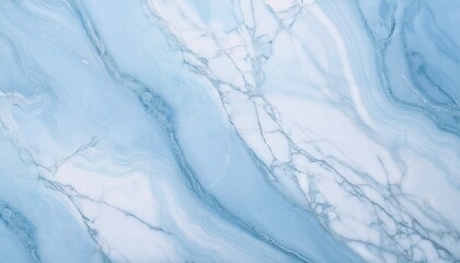 Obraz premium Gentle light blue marble texture abstract background. Detailed marble luxury surface wallpaper