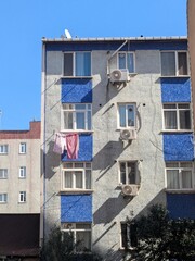 facade of an old building, Istambul