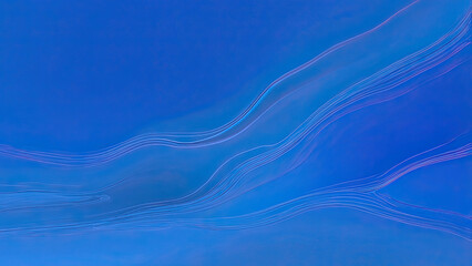 Abstract background in blue shades with a pattern of wavy lines similar to waves