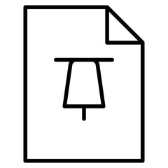 Pin File icon