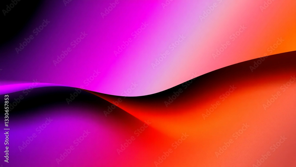 Poster abstract dynamic flow with vivid gradients and mesmerizing color transitions