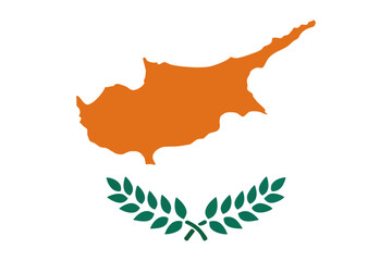 vector cyprus flag concept ai iluustration file kıbrıs harita