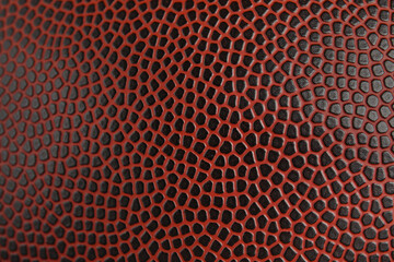 Texture of rugby ball as background