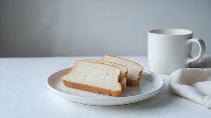 English Breakfast served on a white plate