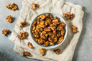 Sweet Homemade Candied Walnut Pieces